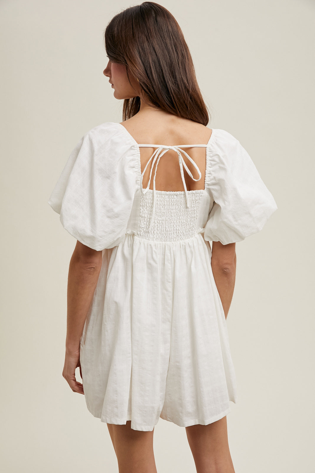 White Romper
