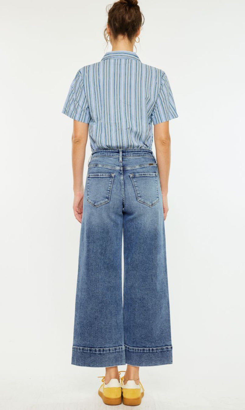 Kancan Crop Wide Leg