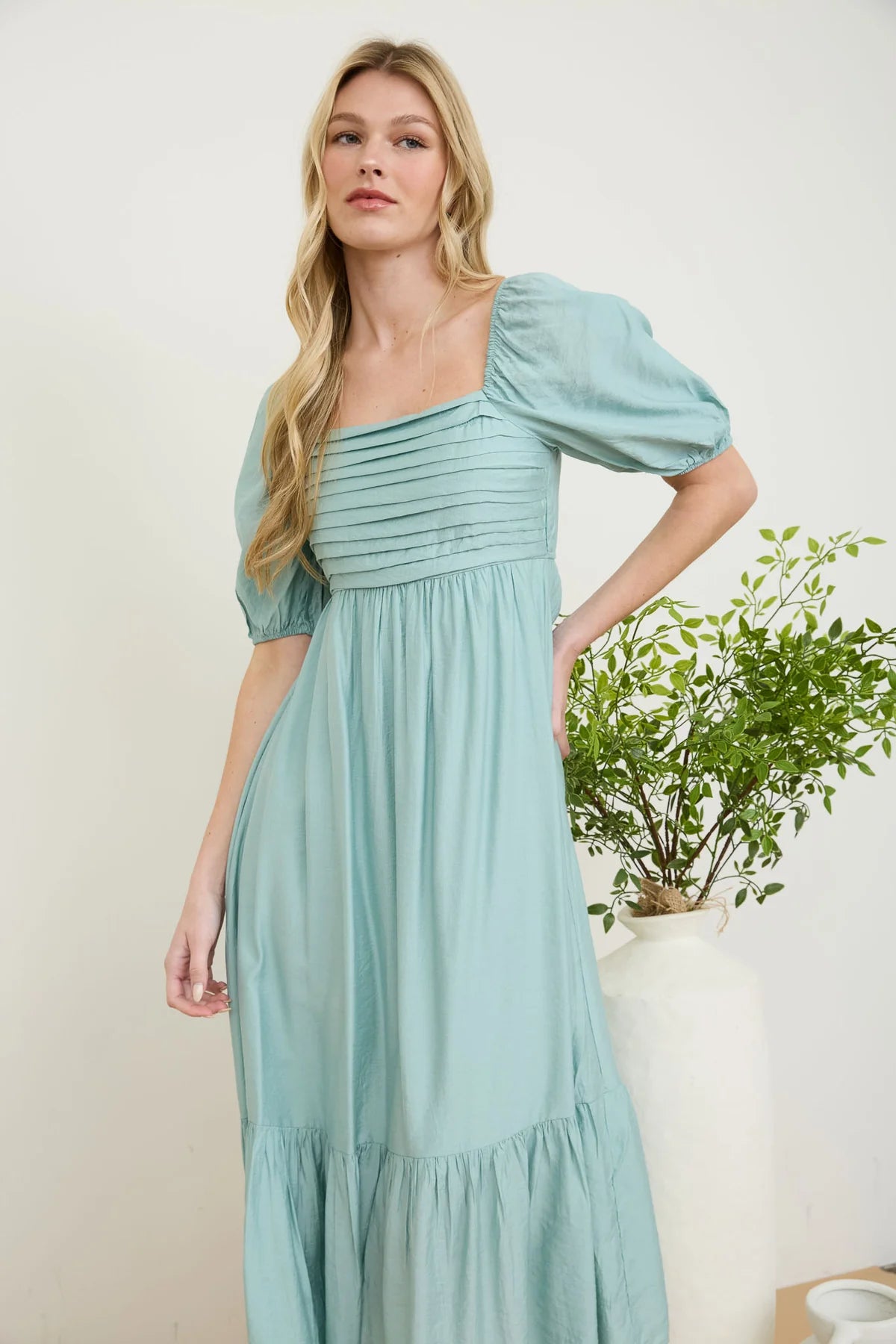 Dusty Mint Dress