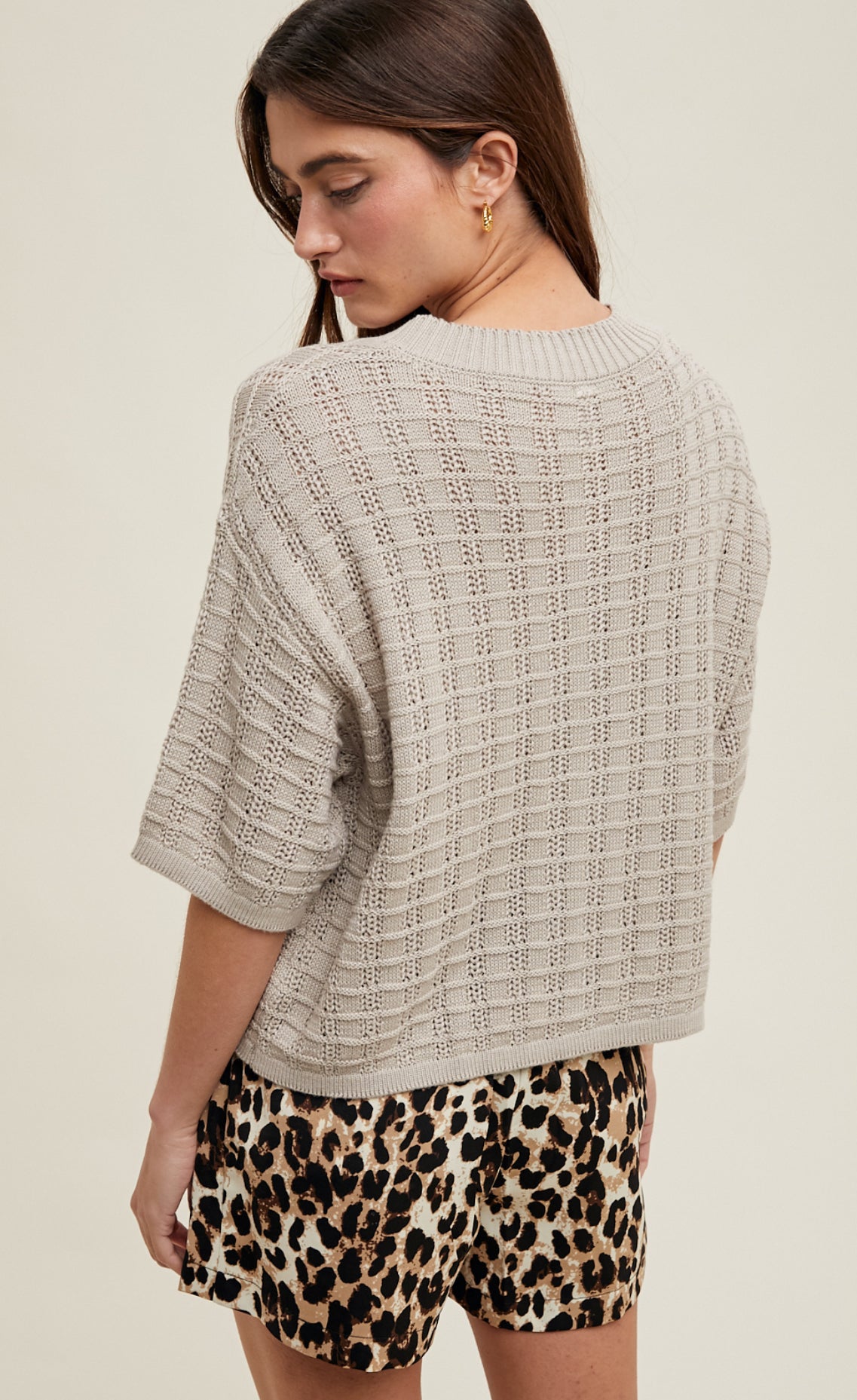 Stone Knit Sweater