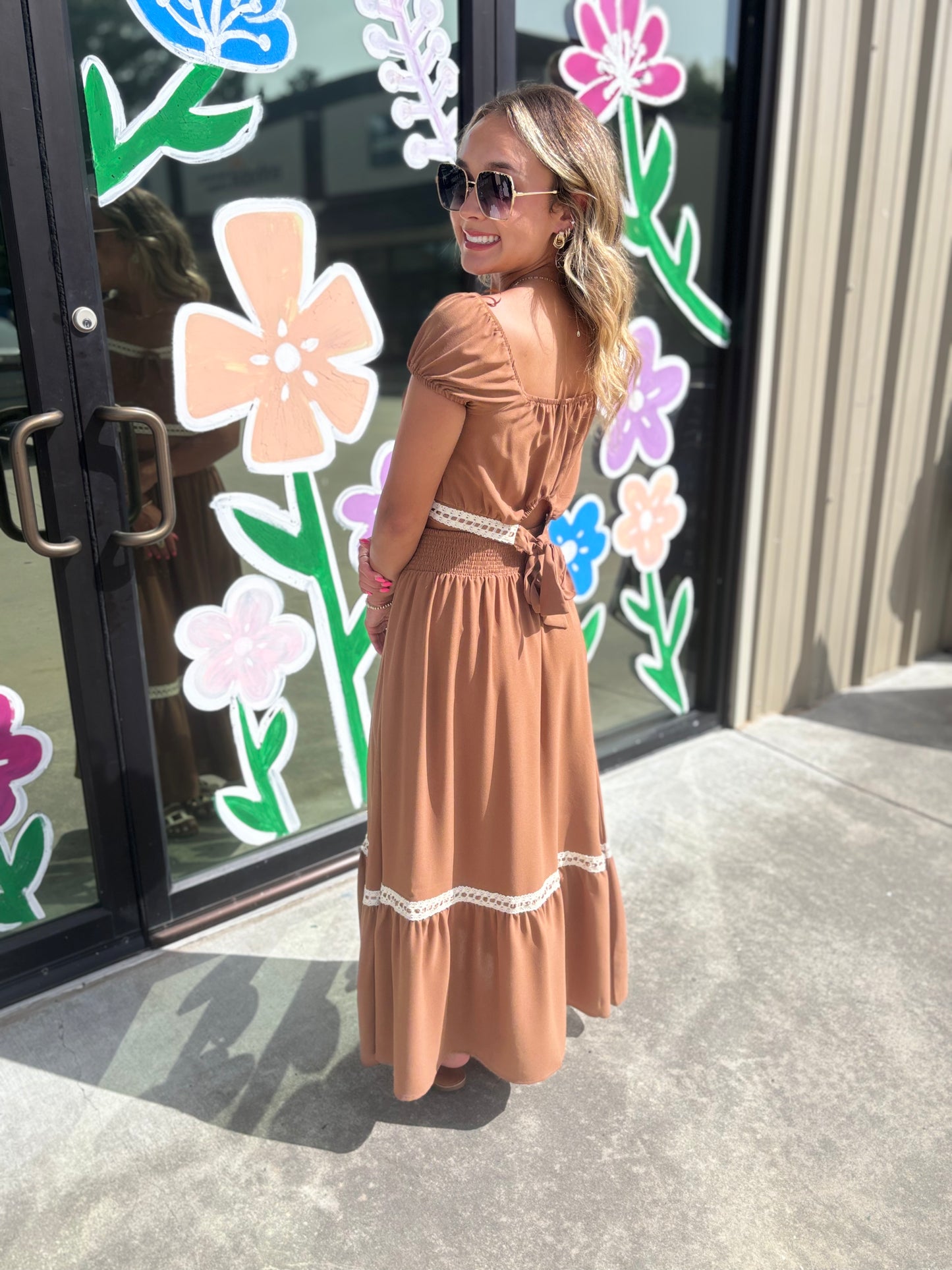 Brown Lace Set