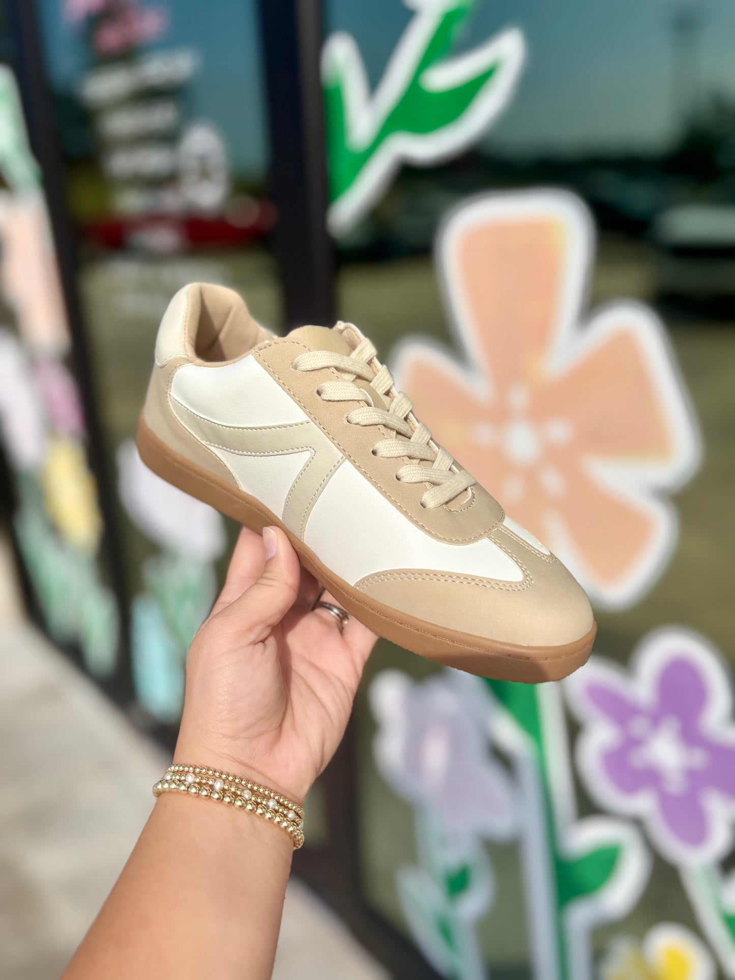 Galton Beige Sneakers