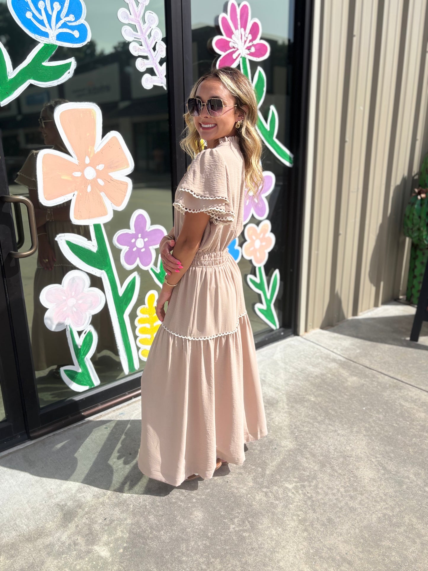 Latte Midi Dress