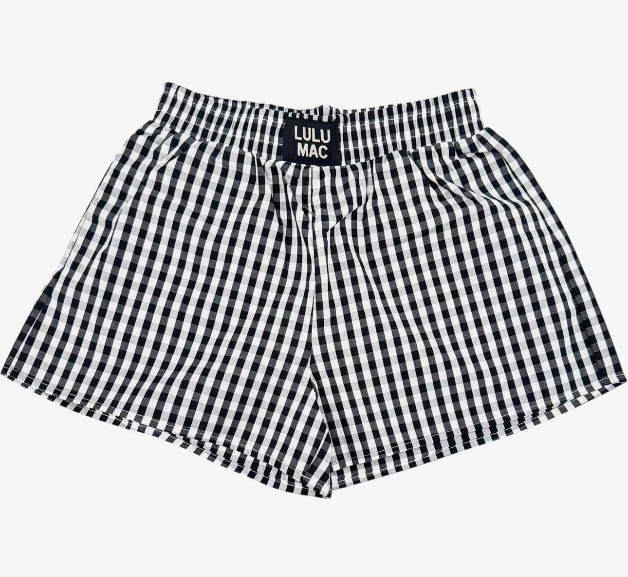Lulu Mac Gingham Boxer