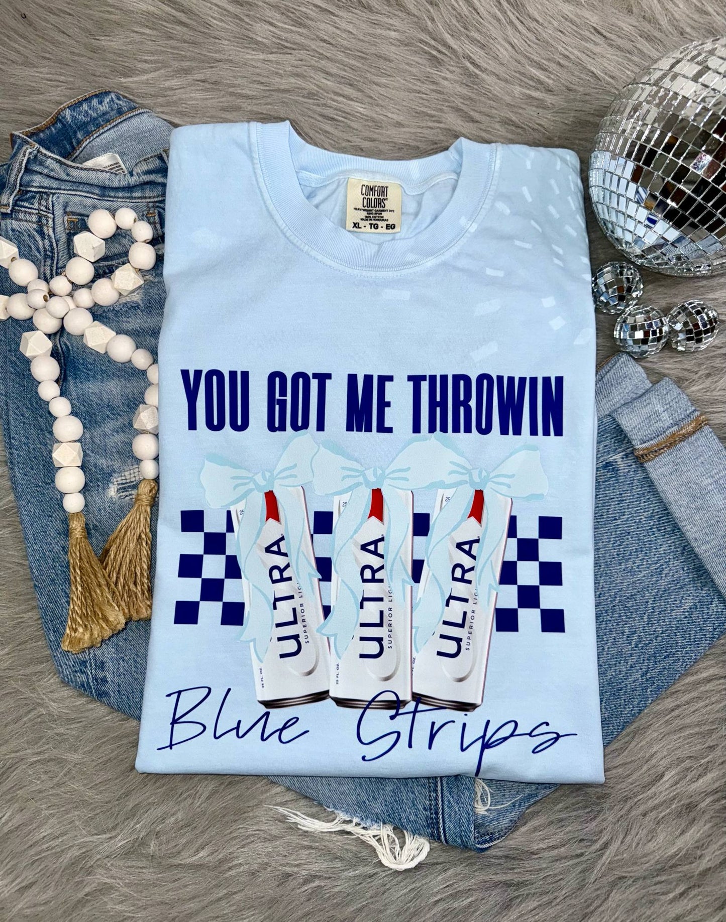 Blue Strips Tee