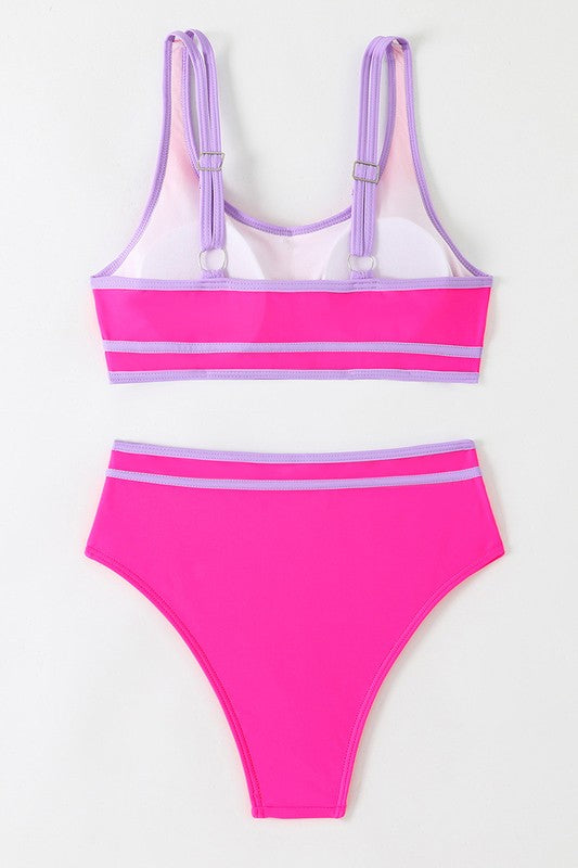 Hot Pink Bikini Set