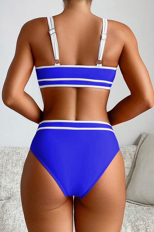 Royal Blue Bikini Set