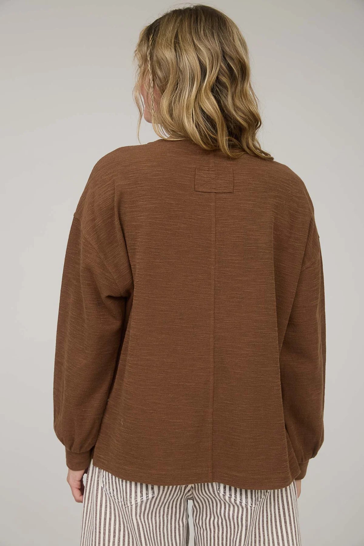 Brown Marled Top