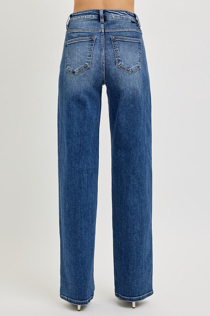 Risen Tummy Control HR Baggy Jeans