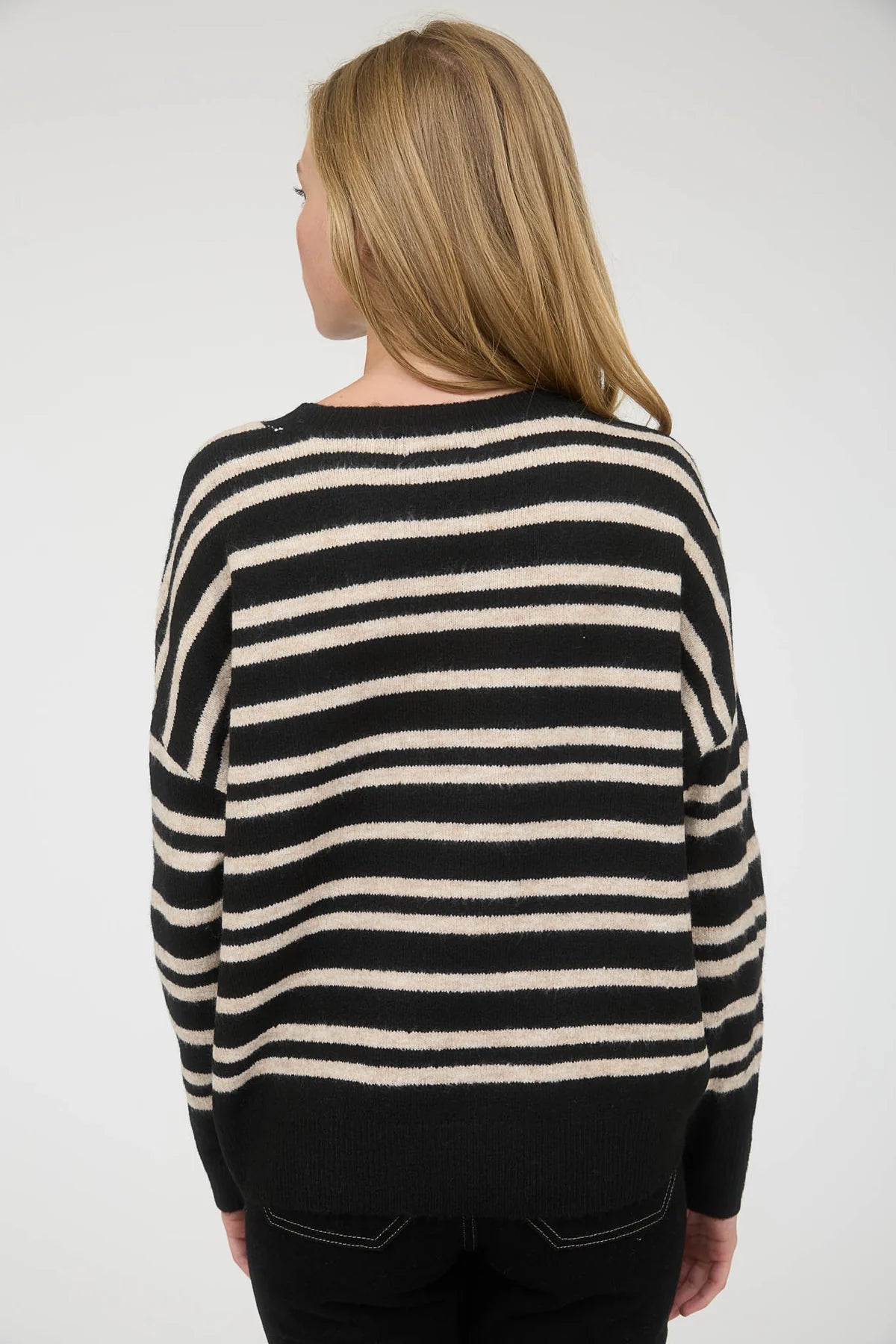 Black Stripe Sweater