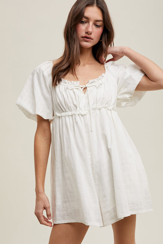 White Romper