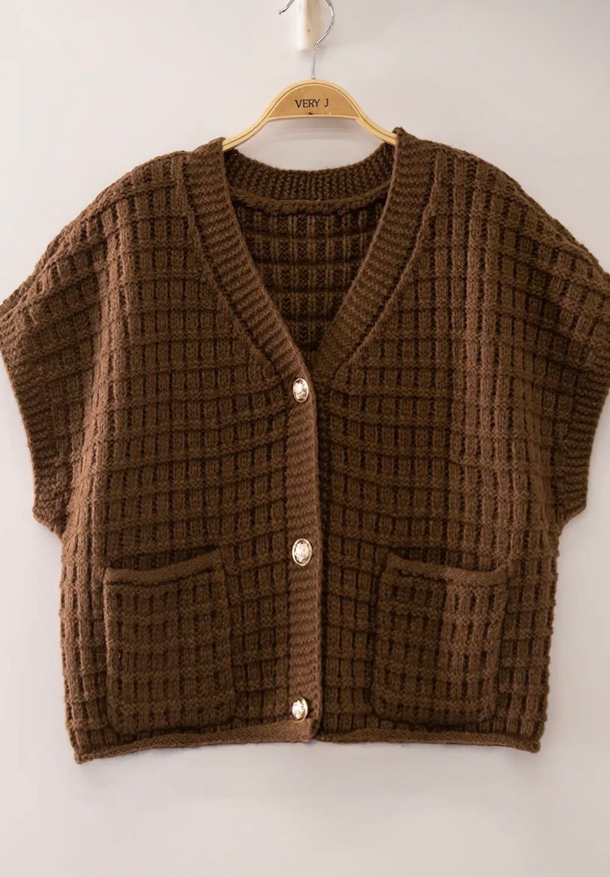 Brown Waffle Crop