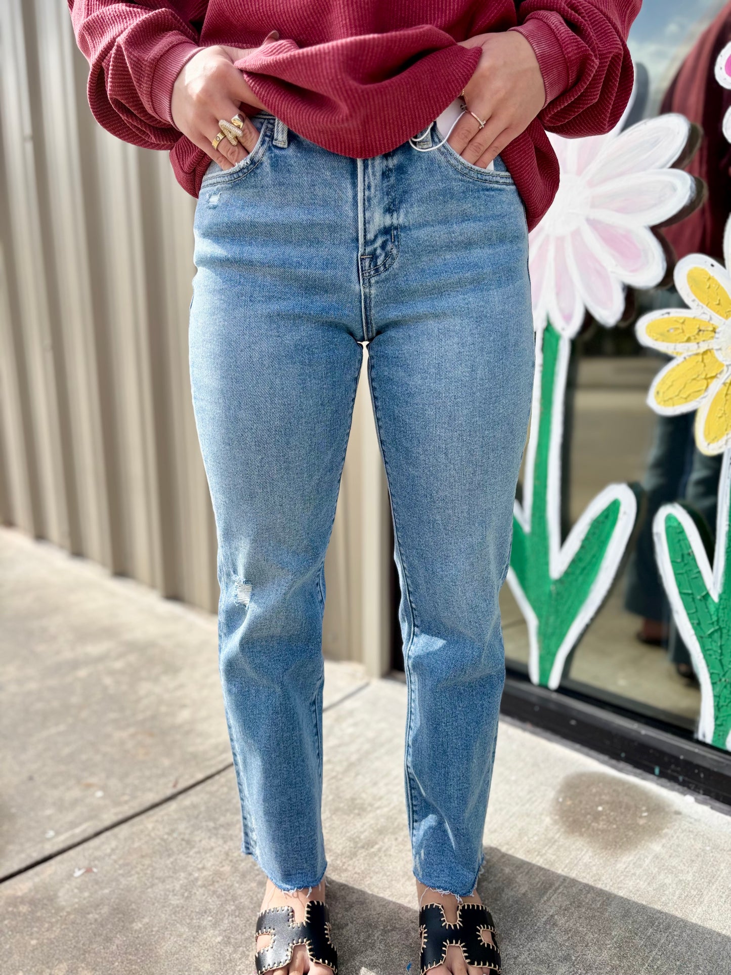 Flying Monkey Ankle Straight