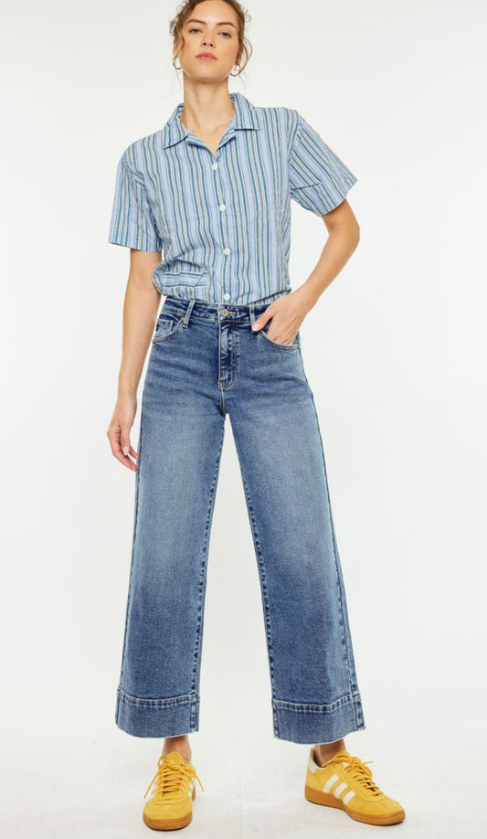 Kancan Crop Wide Leg