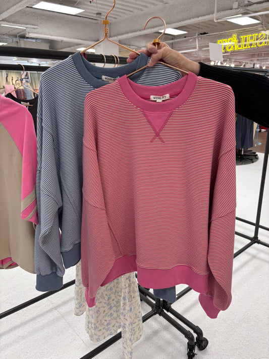 Stripe Sweatshirts