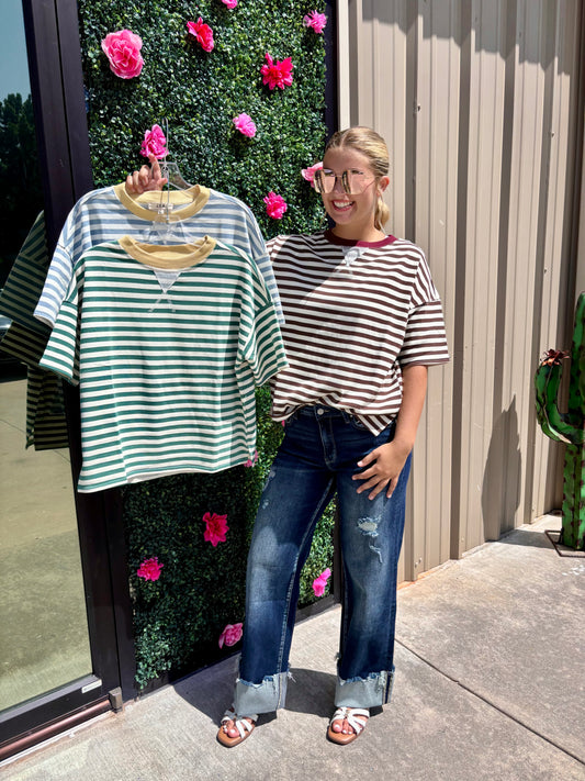 Stripe Tops