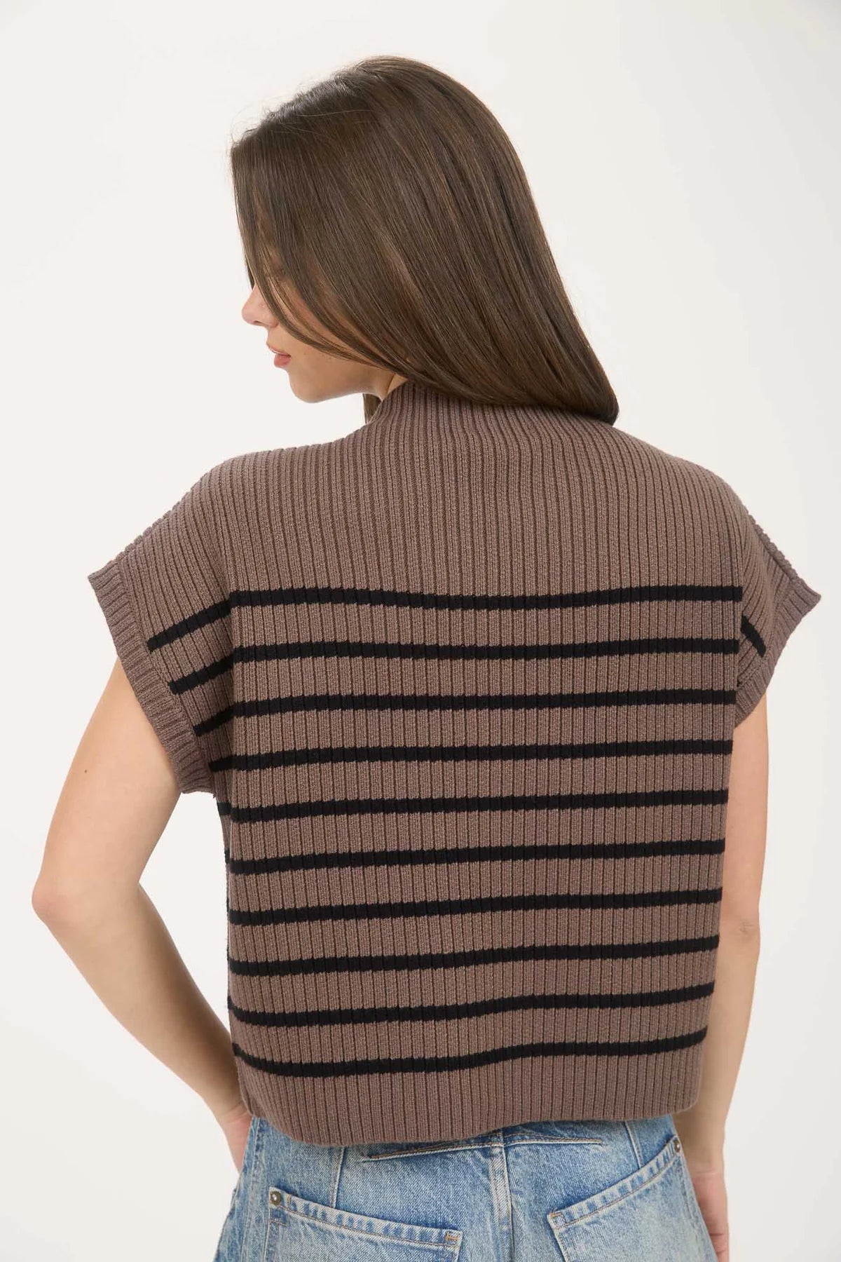 Mocha Mock Top
