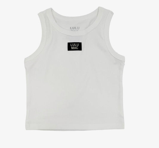 Lulu Mac White Tank