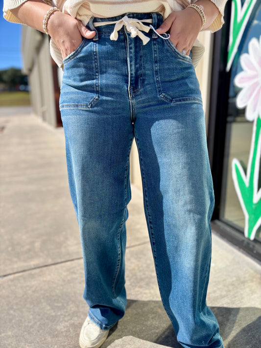 Risen DrawString Jeans