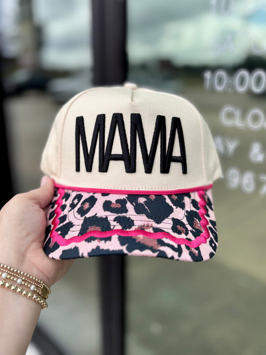 Cheetah Mama Hat