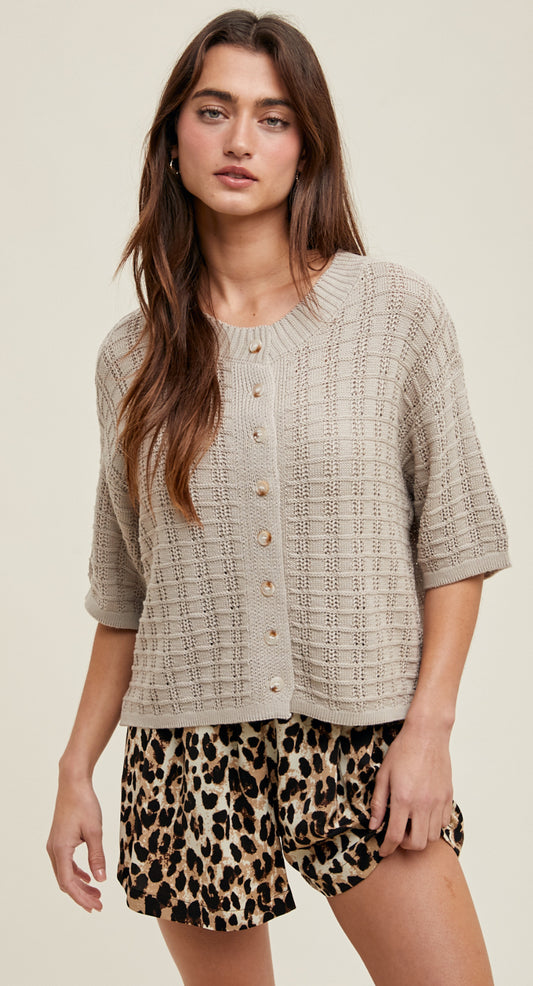 Stone Knit Sweater