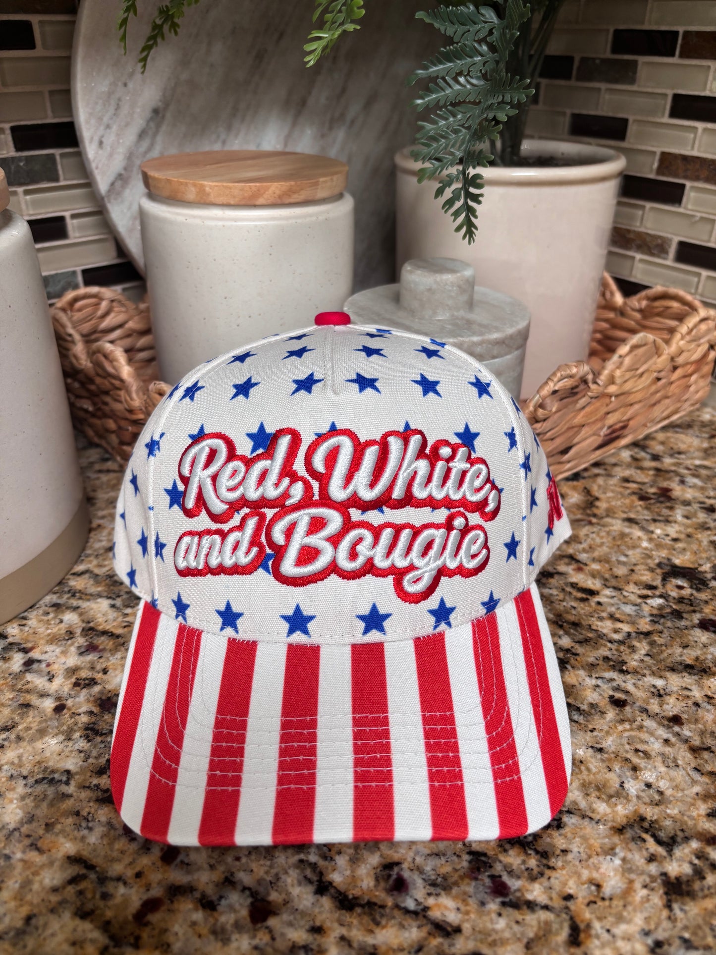 Red White & Bougie Hat