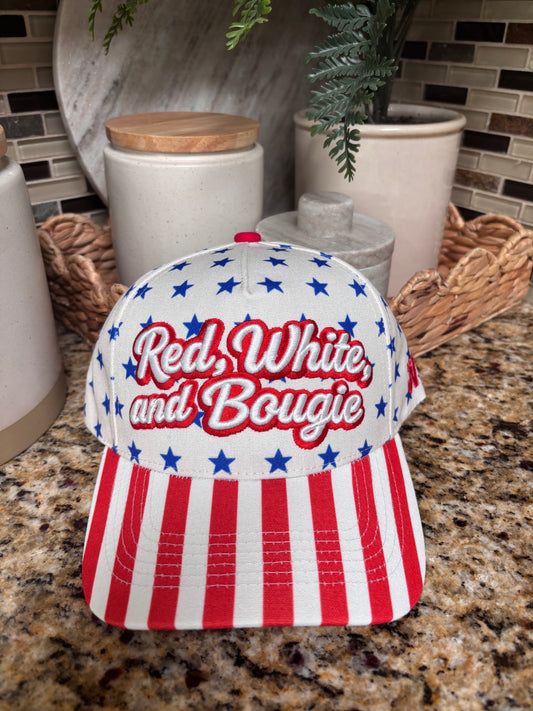 Red White & Bougie Hat