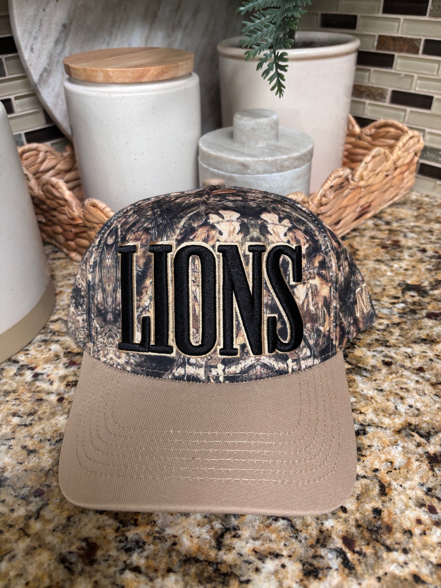 Lions Camo Hat