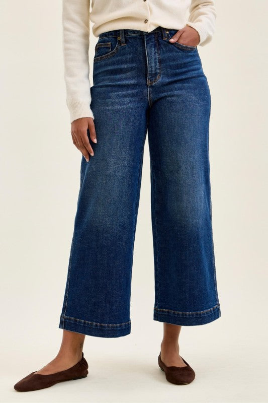 Judy Blue Dark Ankle Wide