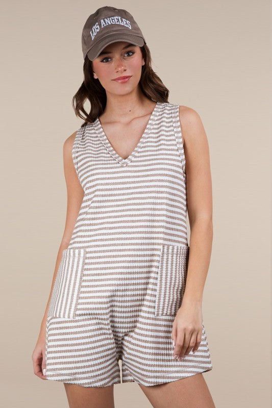 Striped Romper