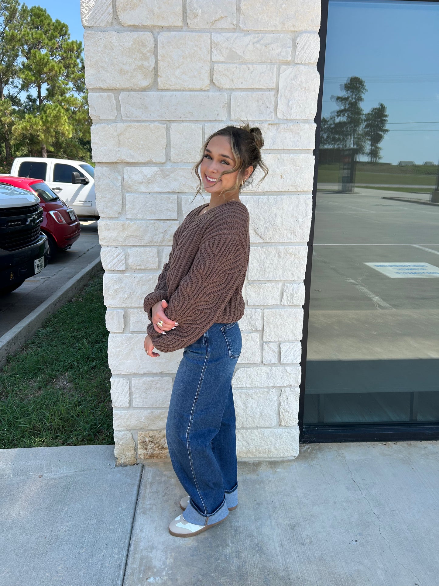 Mocha Chunky Sweater