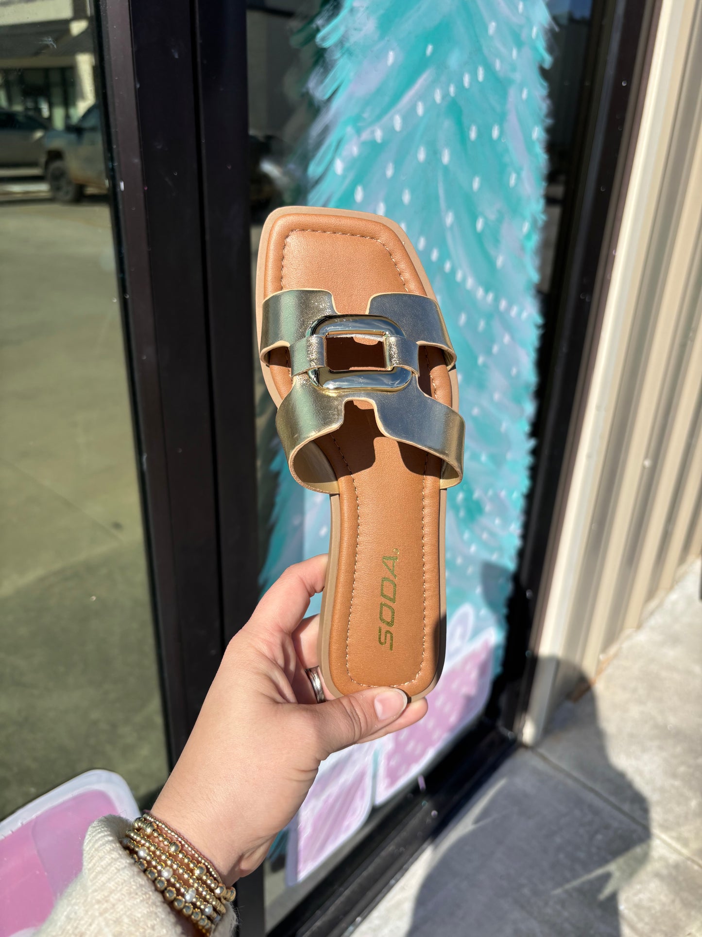 Tiffany Gold Sandal