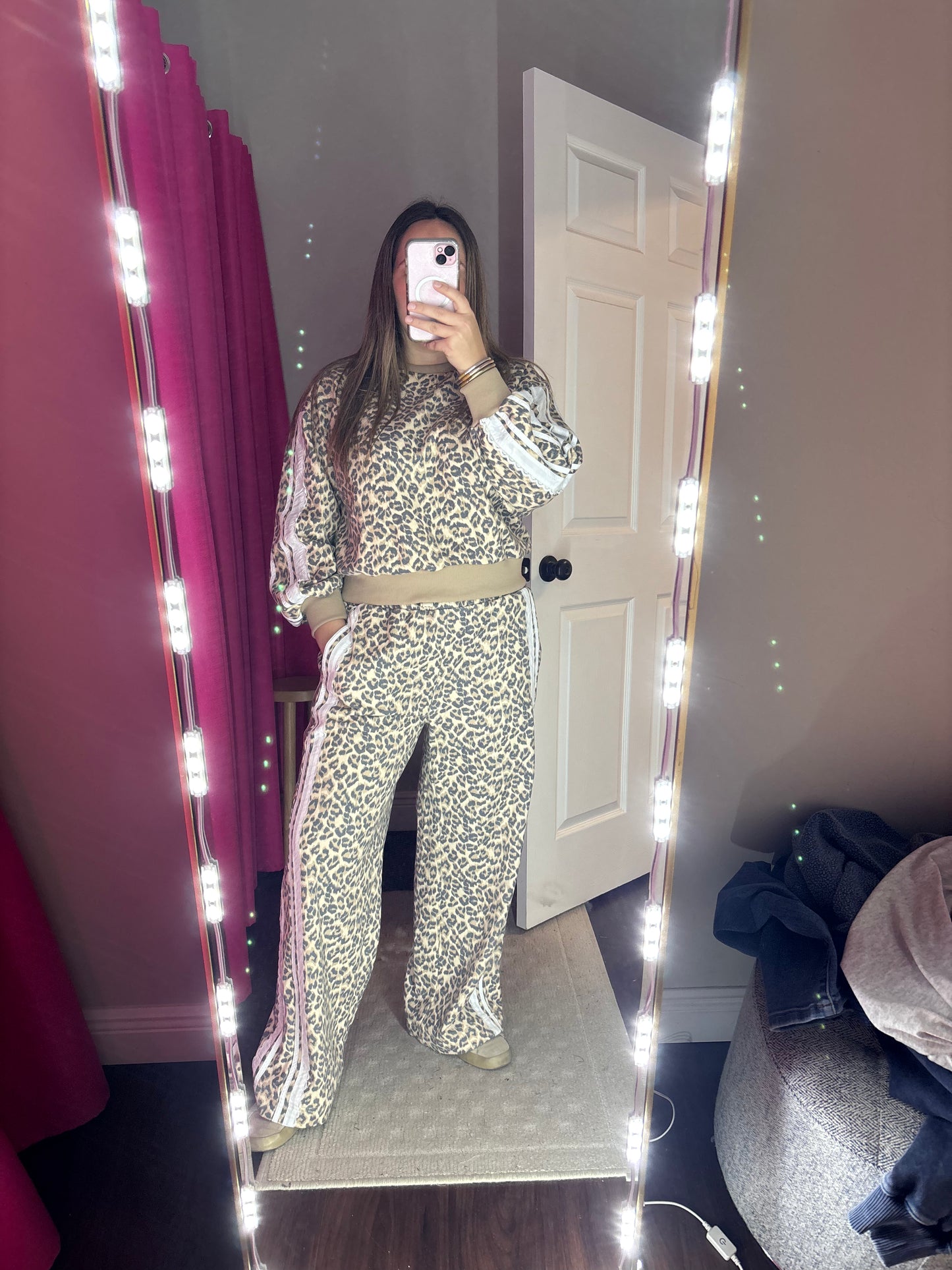 Cheetah Lace Set