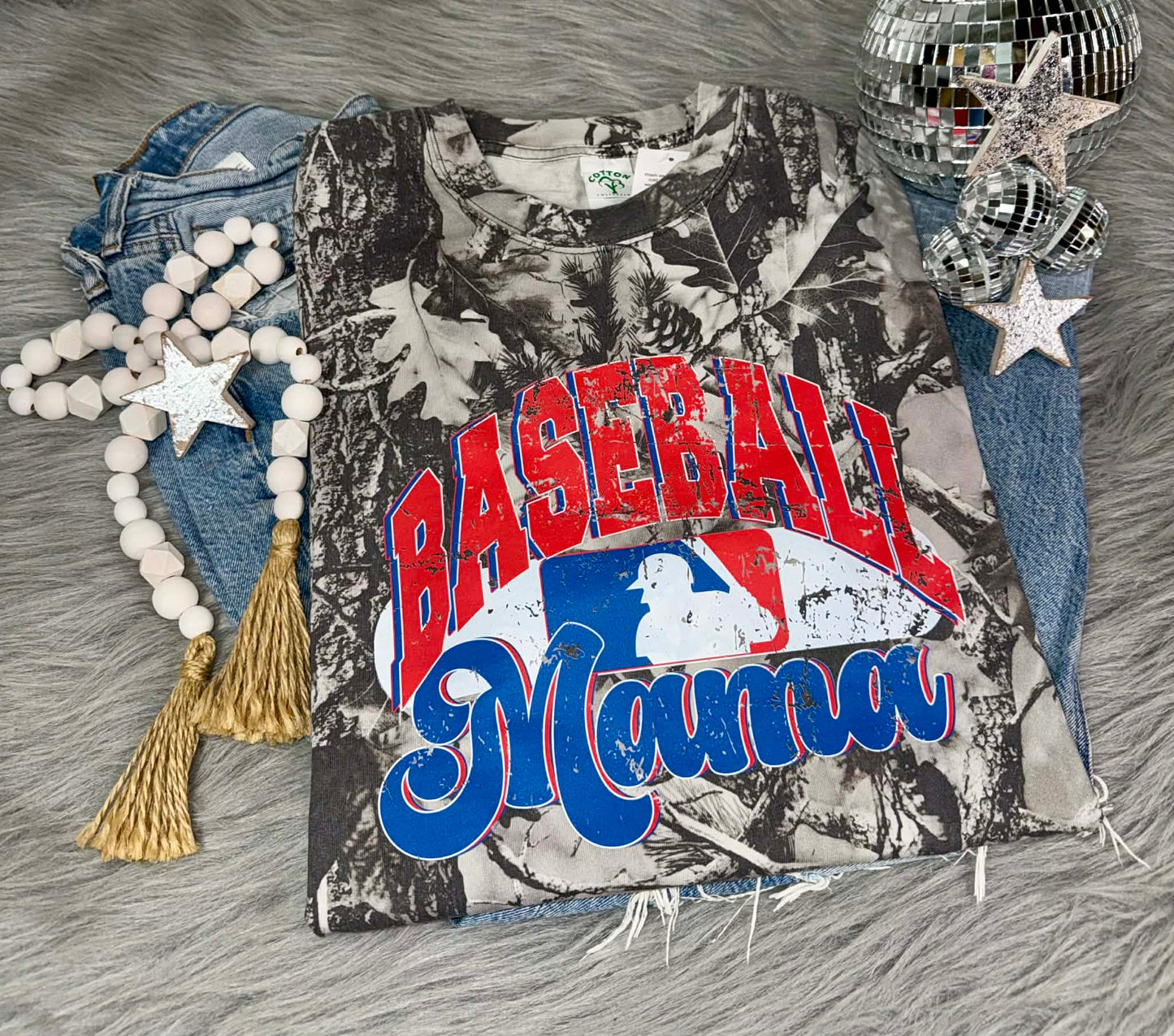 Baseball Mama Tee